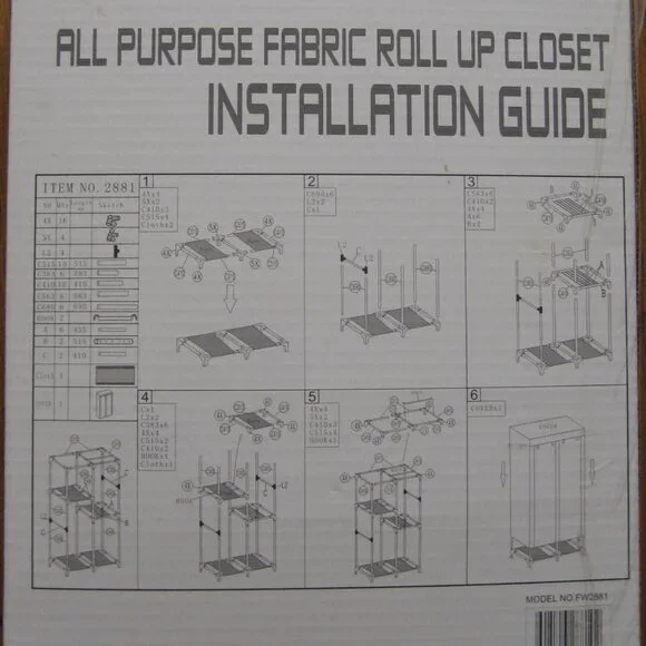 Green Leaf Home Fabric Roll Up Closet Storage & Organization